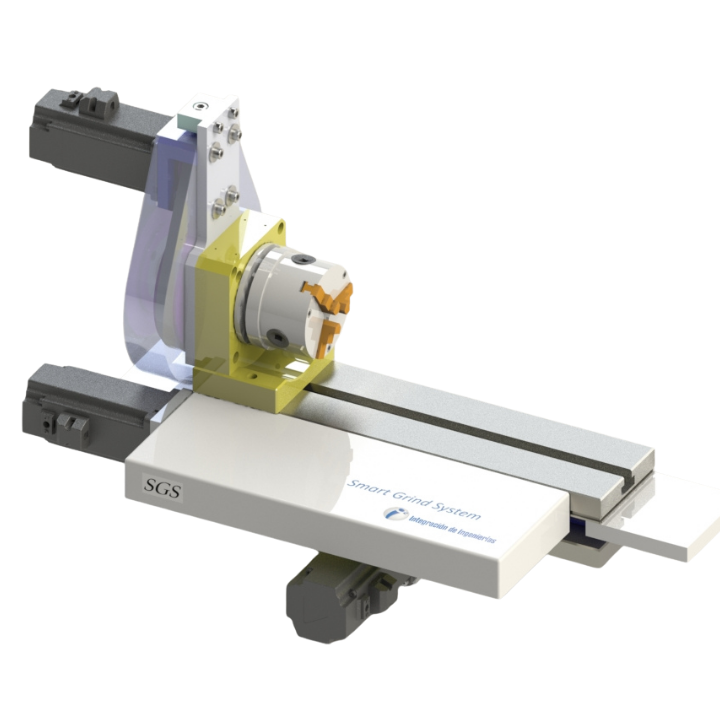 Render de equipo CNC