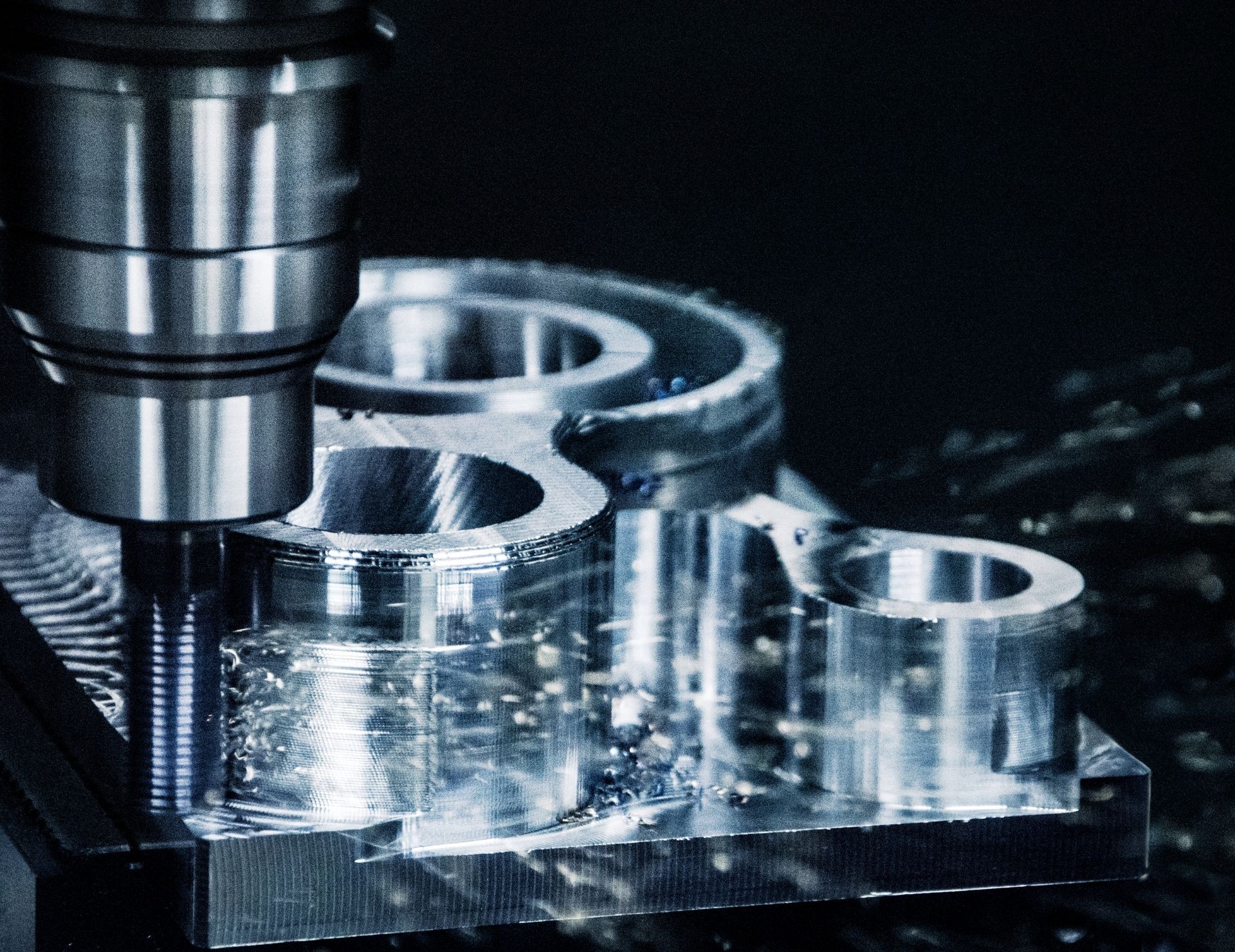 Piezas afiladas por maquina CNC