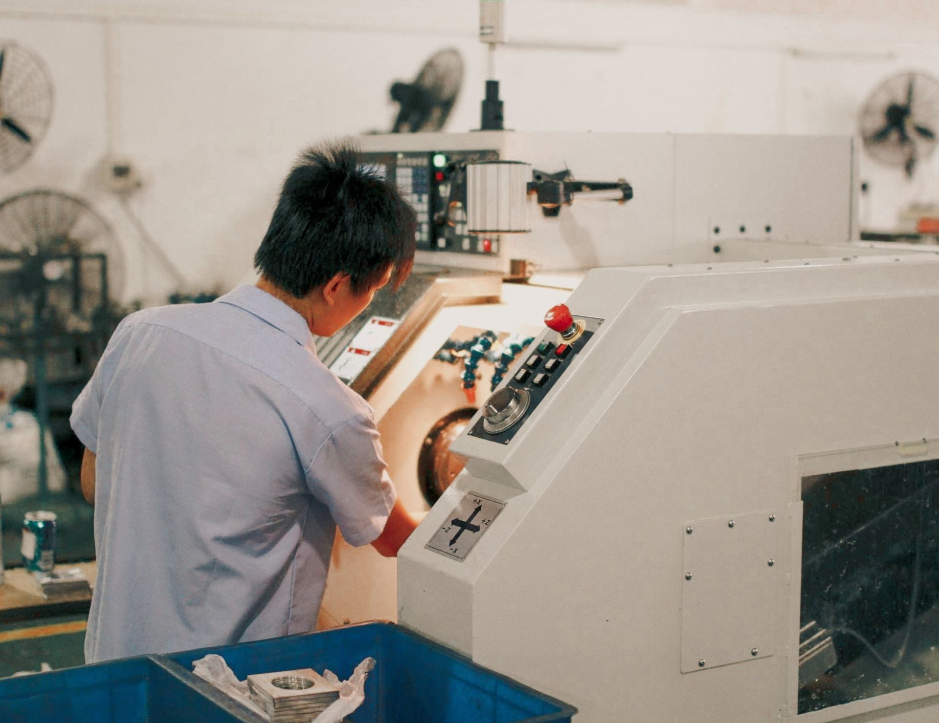 Mantenimiento de rectificadora CNC