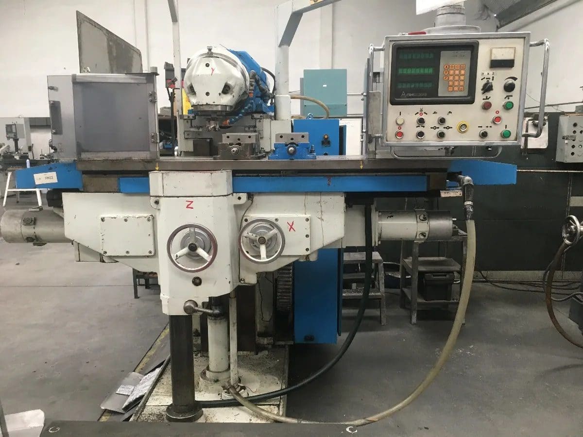 Fresadora Cono 50 Muy Robusta Con Servos Y Reglas