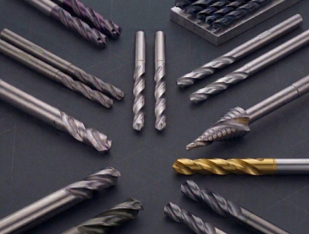 Juego de brocas helicoidales HSS para perforación en metal, madera y plástico