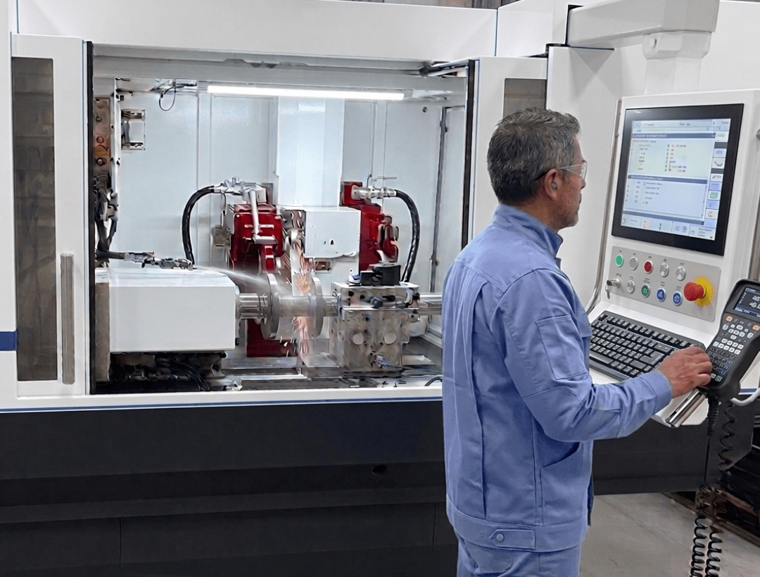 Rectificadora cilíndrica universal CNC STUDER para mecanizado y rectificado de alta precisión industrial